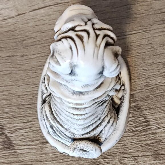 Vintage Harmony Kingdom Fusspot Shar Pei Treasure Jest Figure Made in England - Picture 6 of 13